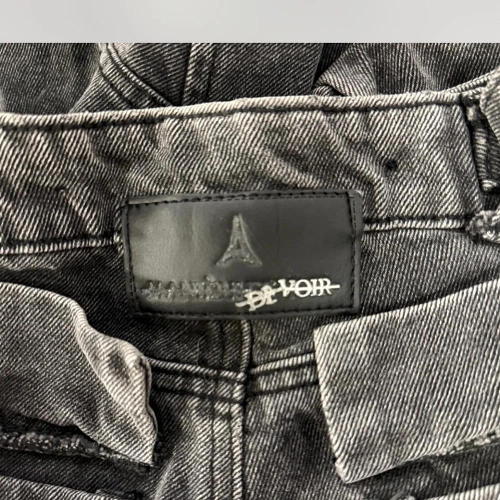 Maniere De Voir Gray Washed Cargo Pants - Picture 5 of 5